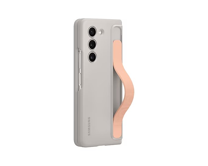 Coque avec module de maintien interchangeable pour Galaxy Z Fold5 - Sable
