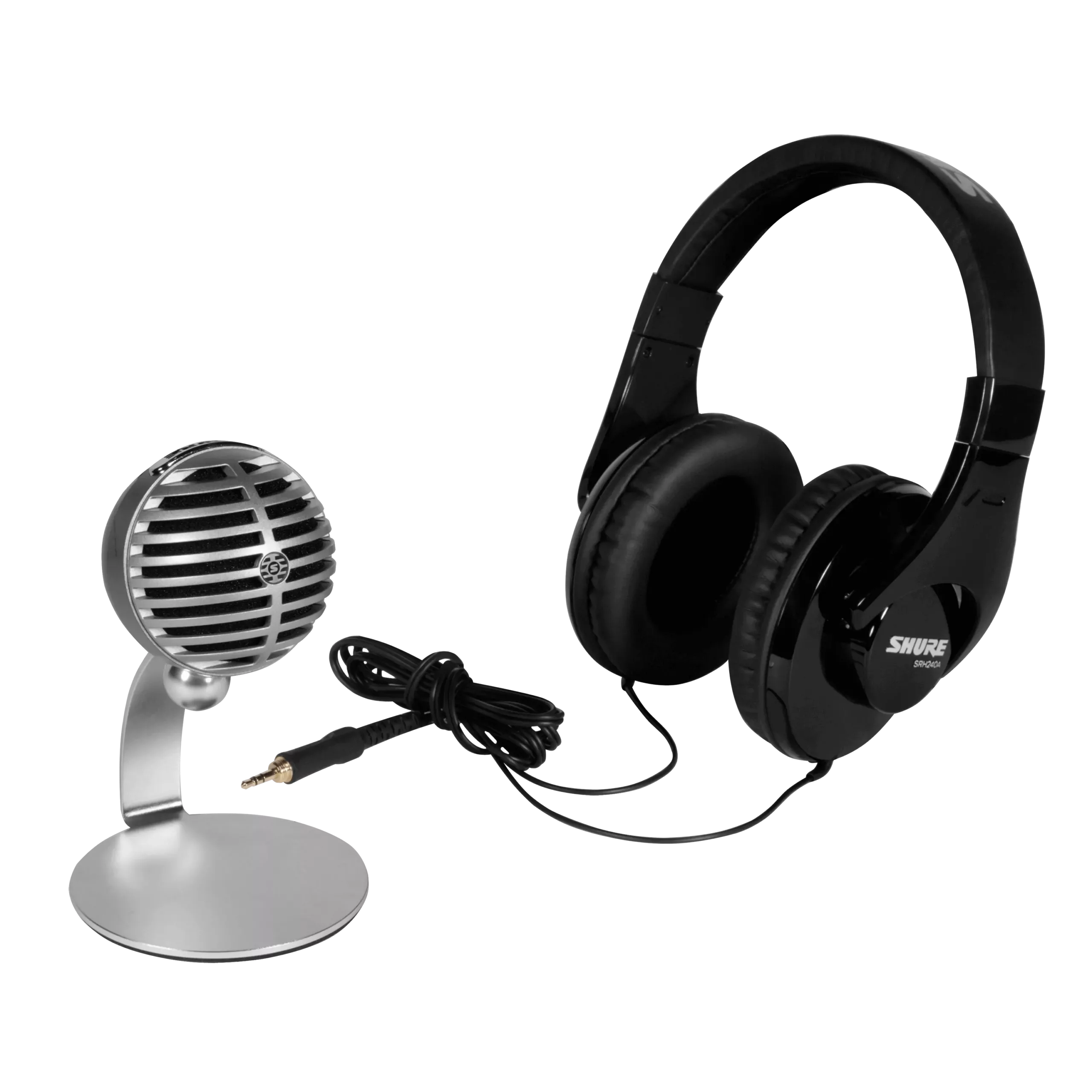 Pack Micro numérique à condensateur + Casque professionnel studio