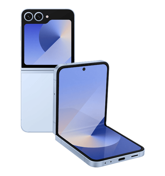 Smartphone Galaxy Z flip6 12 Go 256 Go blue  - SM-F741BLBAMWD