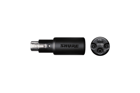 Interface audio numérique XLR-to-USB Shure - MVX2U