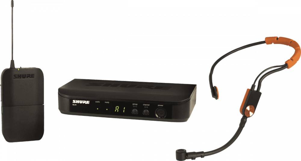 Shure BLX14E/SM31-H8E - Système sans fil serre-tête pour fitness avec micro serre-tête SM31FH