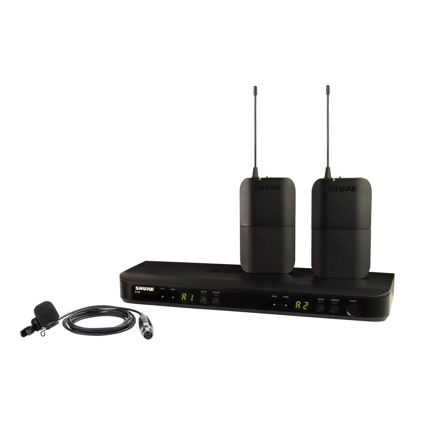 Shure BLX188E-H8E - Système sans fil deux canaux pour deux guitaristes