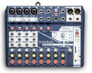 Table de Mixage Analogique Soundcraft Notepad-12fx