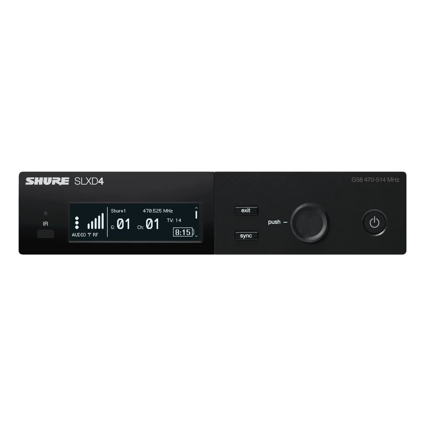 Récepteur numérique Sans Fil Shure SLXD4E-G59
