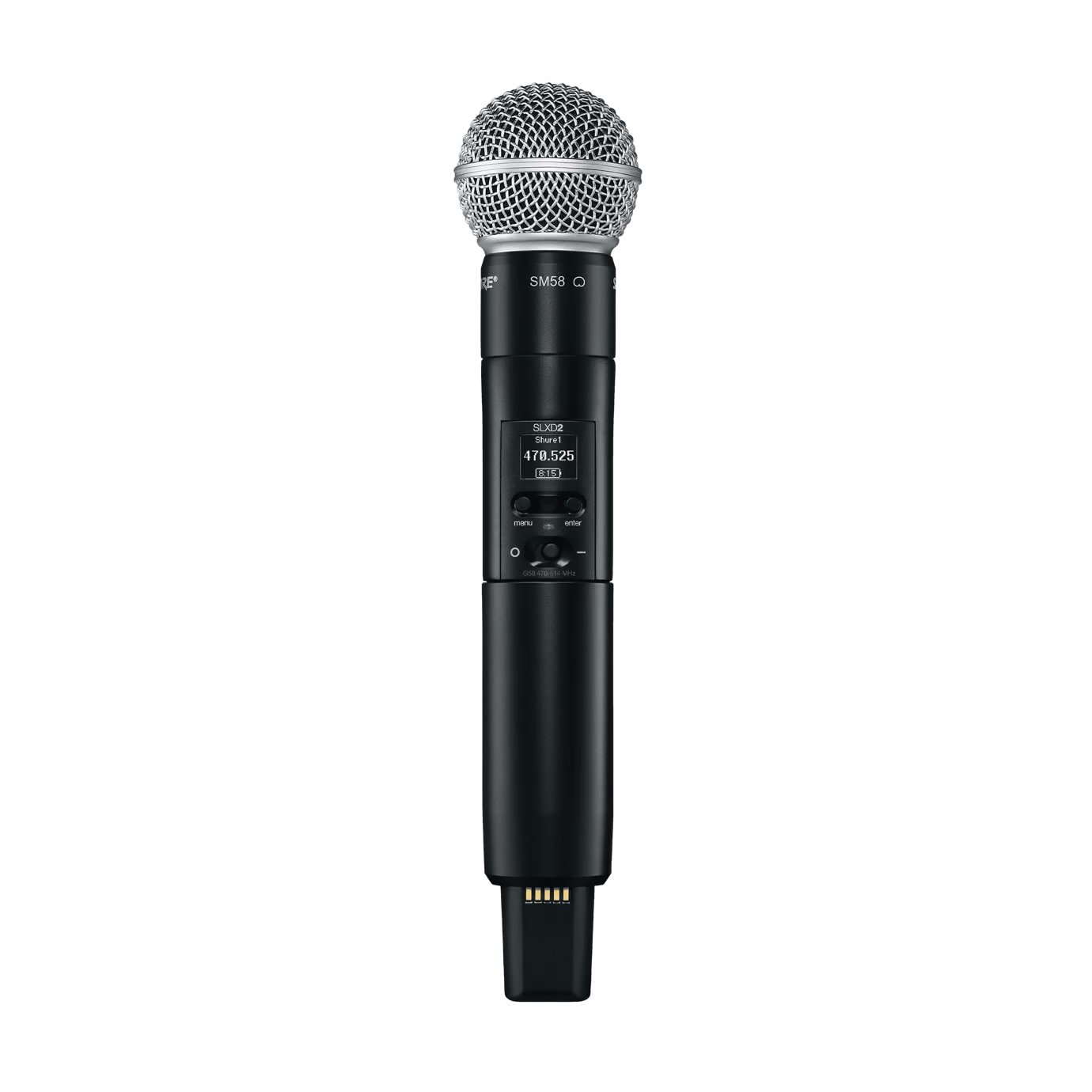 Microphone à main Sans Fil Shure avec capsule SM58 SLXD2/SM58-G59