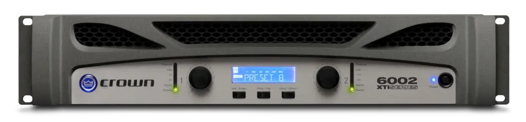 Crown XTi 6002 – Amplificateur de puissance professionnel 2 canaux avec DSP intégré, 6000W