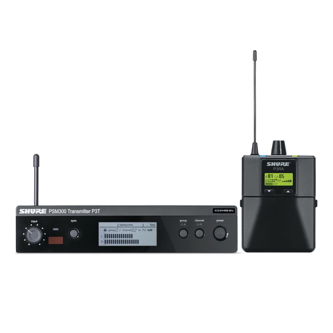 Shure P3TRA- Système In-Ear Monitoring sans fil