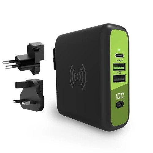 Goui MBALA – Station de charge sans fil 3-en-1 – Charge rapide 15 W – Design élégant et fonctionnel