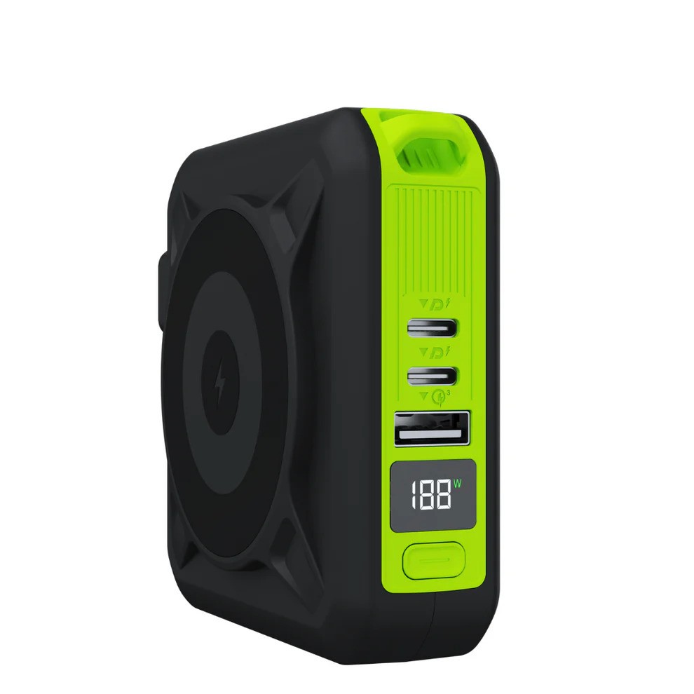 Goui MBALA Pro – Station de charge sans fil 4-en-1 – Charge rapide 30 W – Station premium pour appareils multiples
