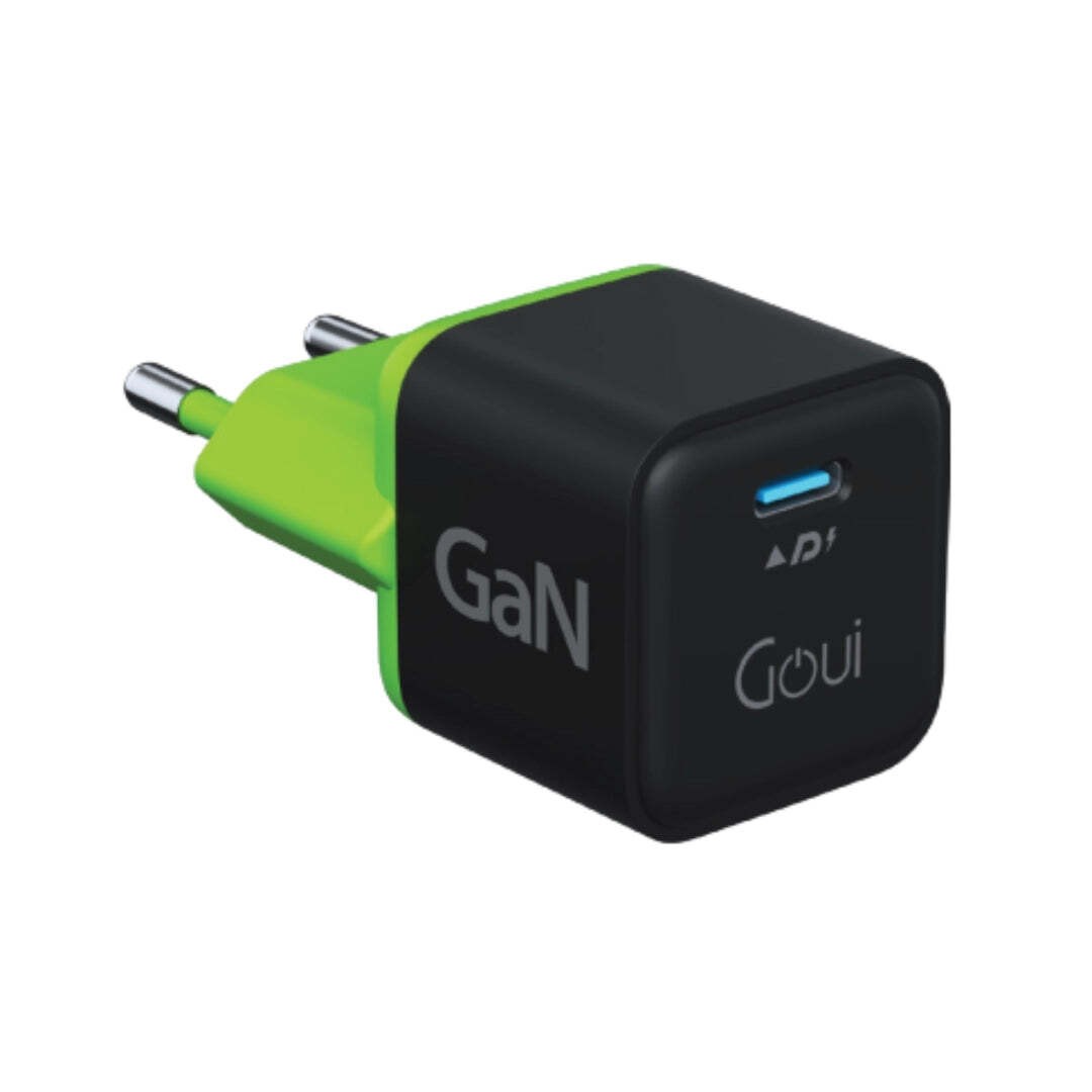 Goui GAN 30W : Chargeur Mural Ultra-Compact 30 W avec Technologie GaN et USB-C