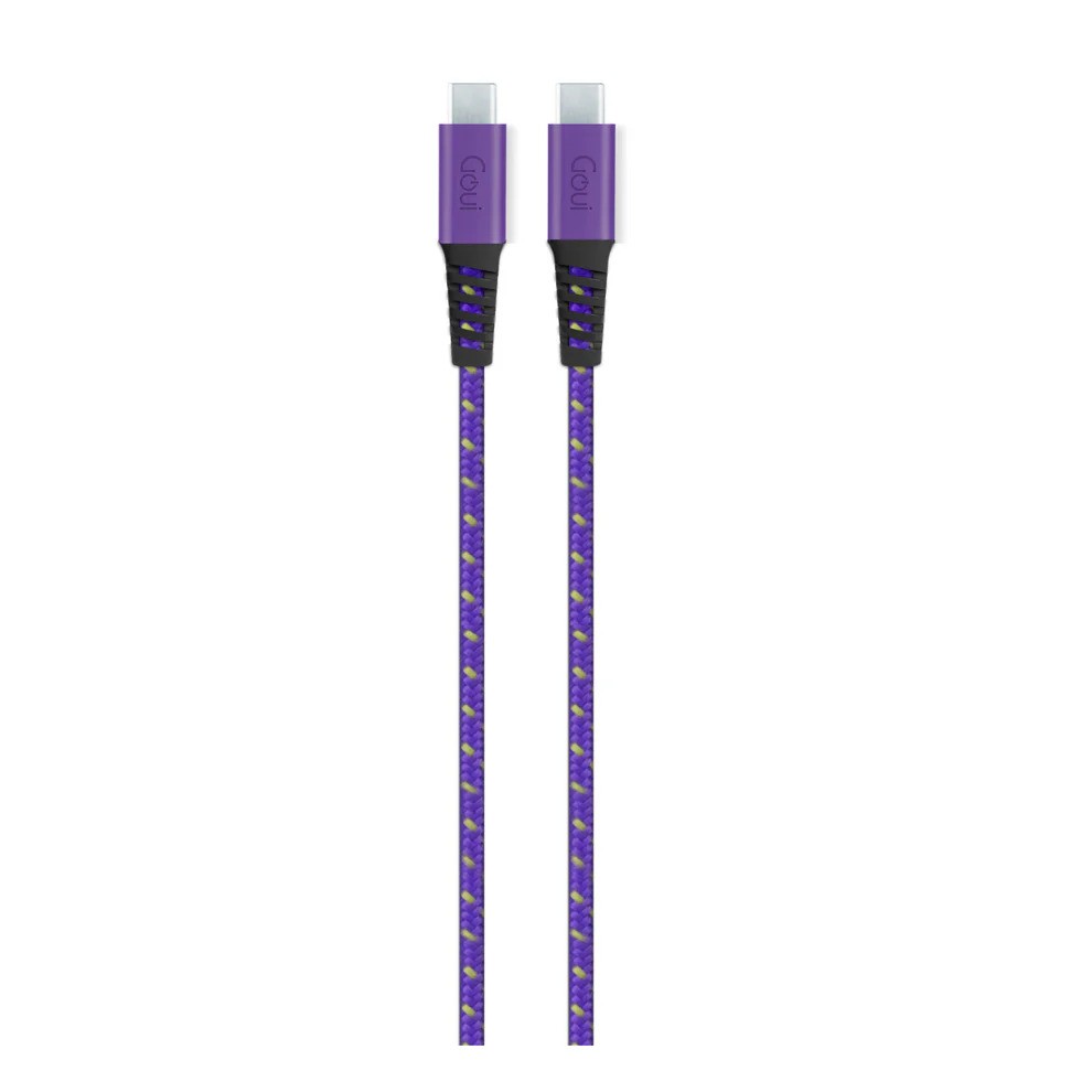 Goui Fashion FLEX : Câble USB-C vers USB-C 60 W - Violet