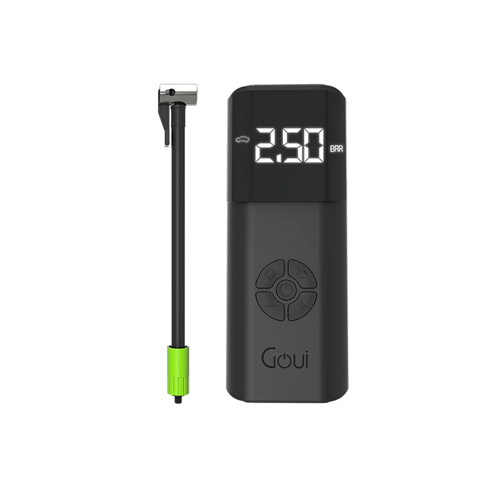Goui AIR PUMP : Compresseur d'Air Portable Multifonctionnel avec Alimentation USB et Chargeur Voiture