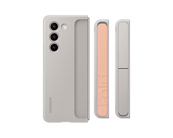 Coque avec module de maintien interchangeable pour Galaxy Z Fold5 - Sable - Image 3
