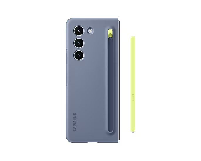 Coque avec S Pen intégré pour Galaxy Z Fold5 - Icy Blue - Image 2