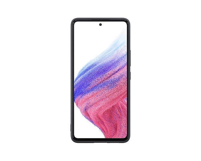 Coque en silicone Galaxy A53 5G - Noir - Image 5