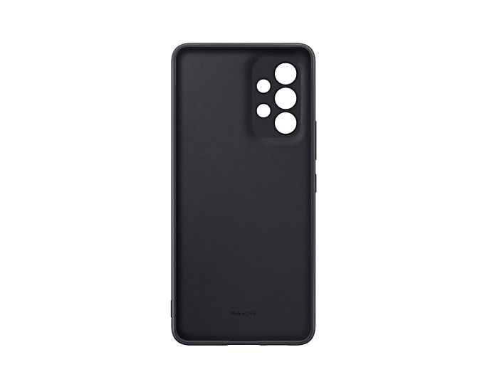 Coque en silicone Galaxy A53 5G - Noir - Image 3