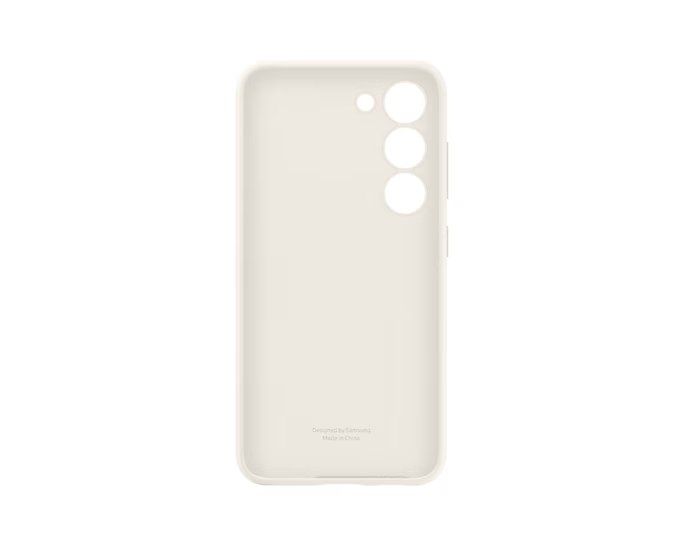 Coque en silicone pour Galaxy S23 - Crème - Image 2