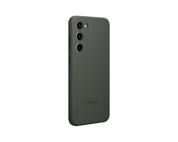 Étui en silicone pour Galaxy S23+ - Kaki