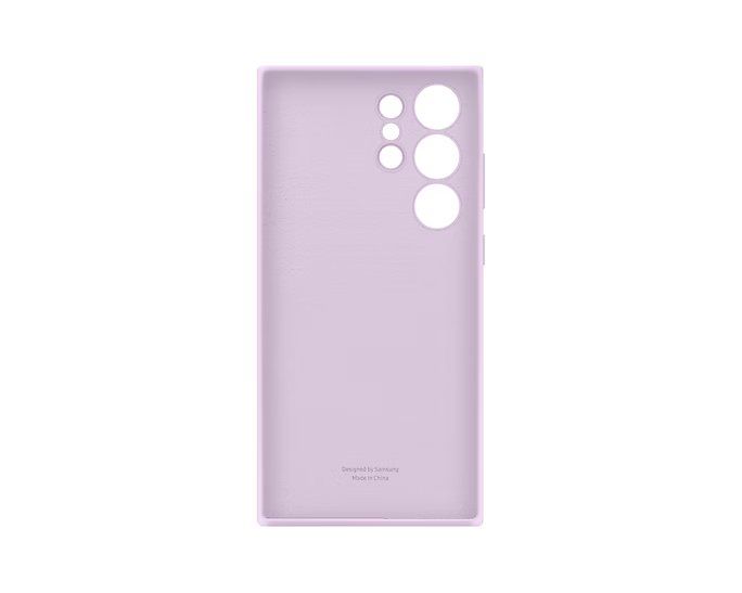 Étui en silicone pour Galaxy S23 Ultra - Lavande - Image 2