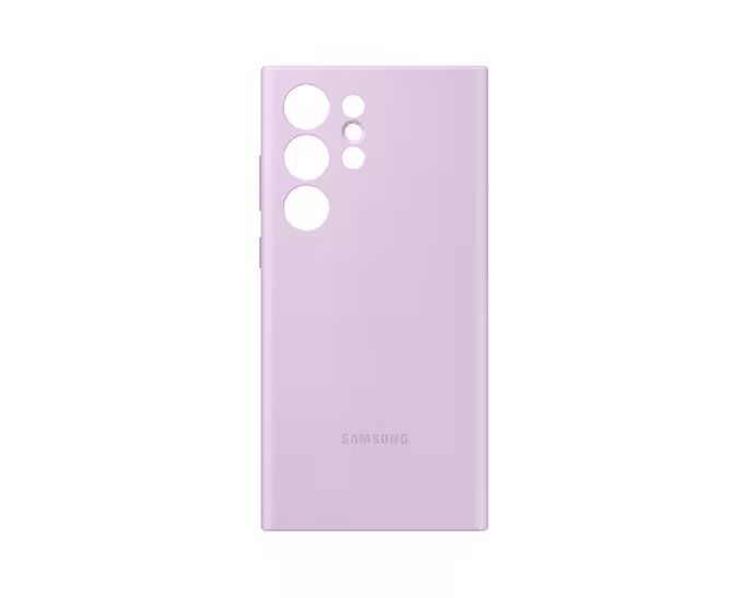 Étui en silicone pour Galaxy S23 Ultra - Lavande - Image 1