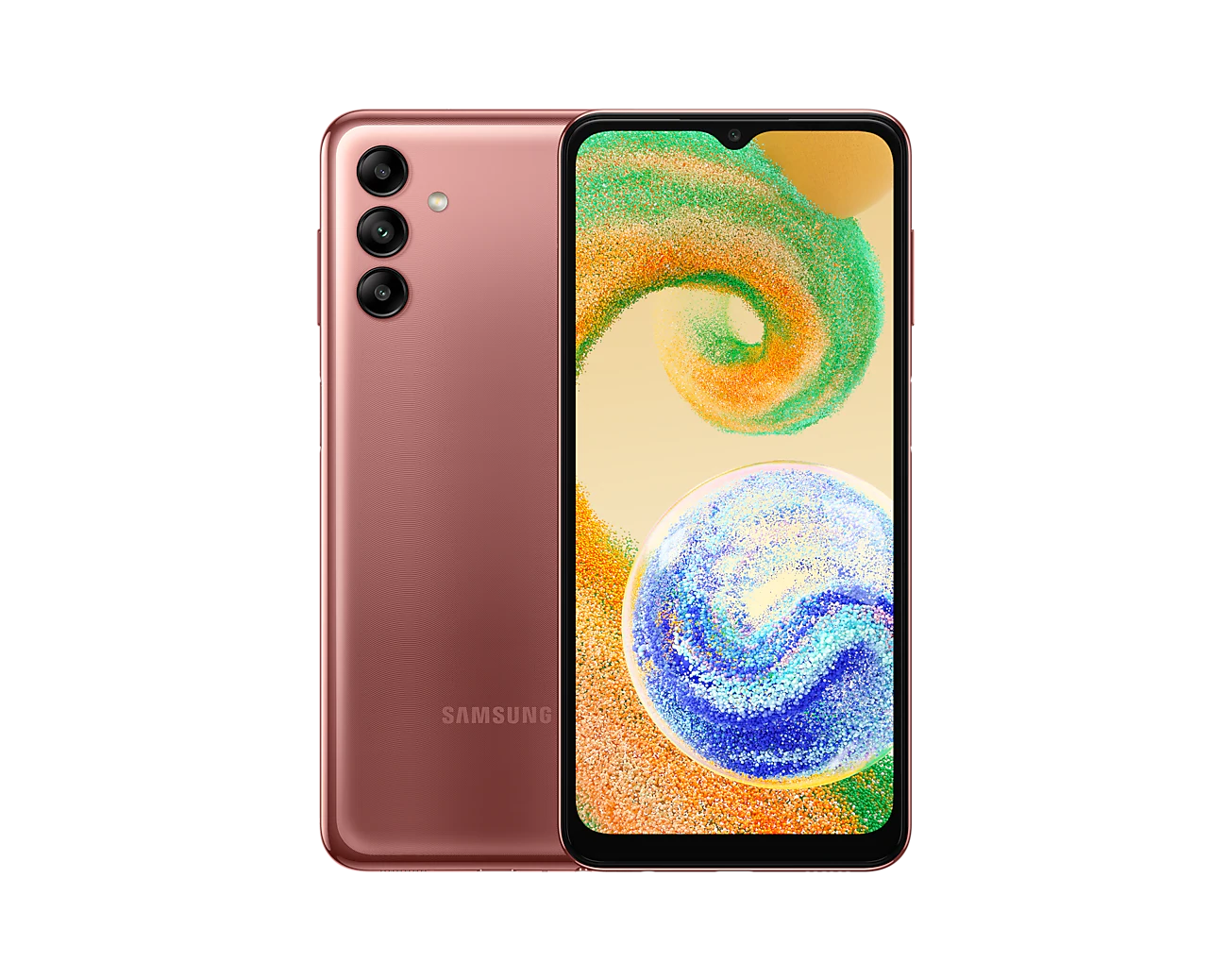 Smartphone Galaxy A04s 4Go 128Go - Orange copper - Image 1