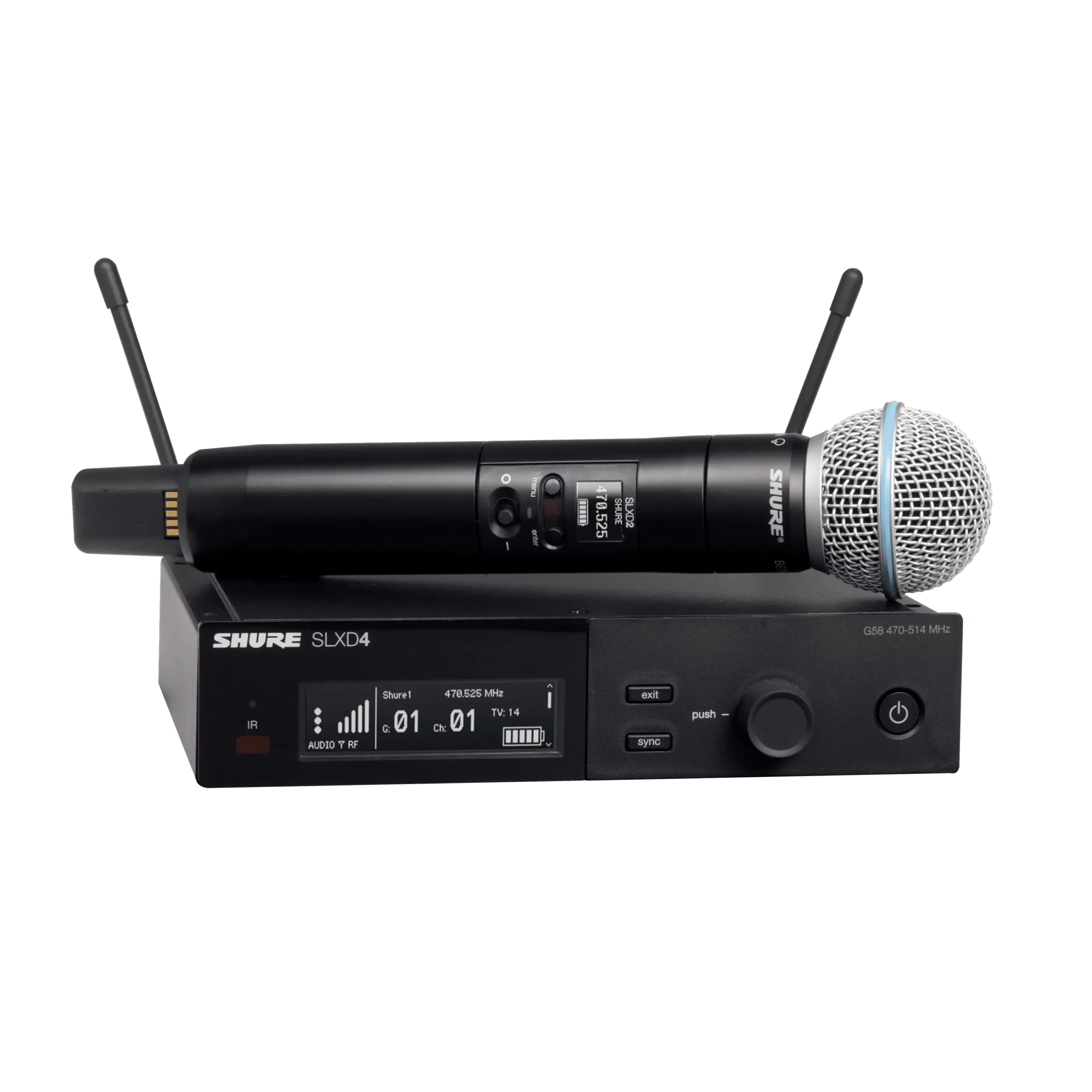 Microphone à main avec capsule Beta®58A - SLXD2/B58-G59 - Image 2