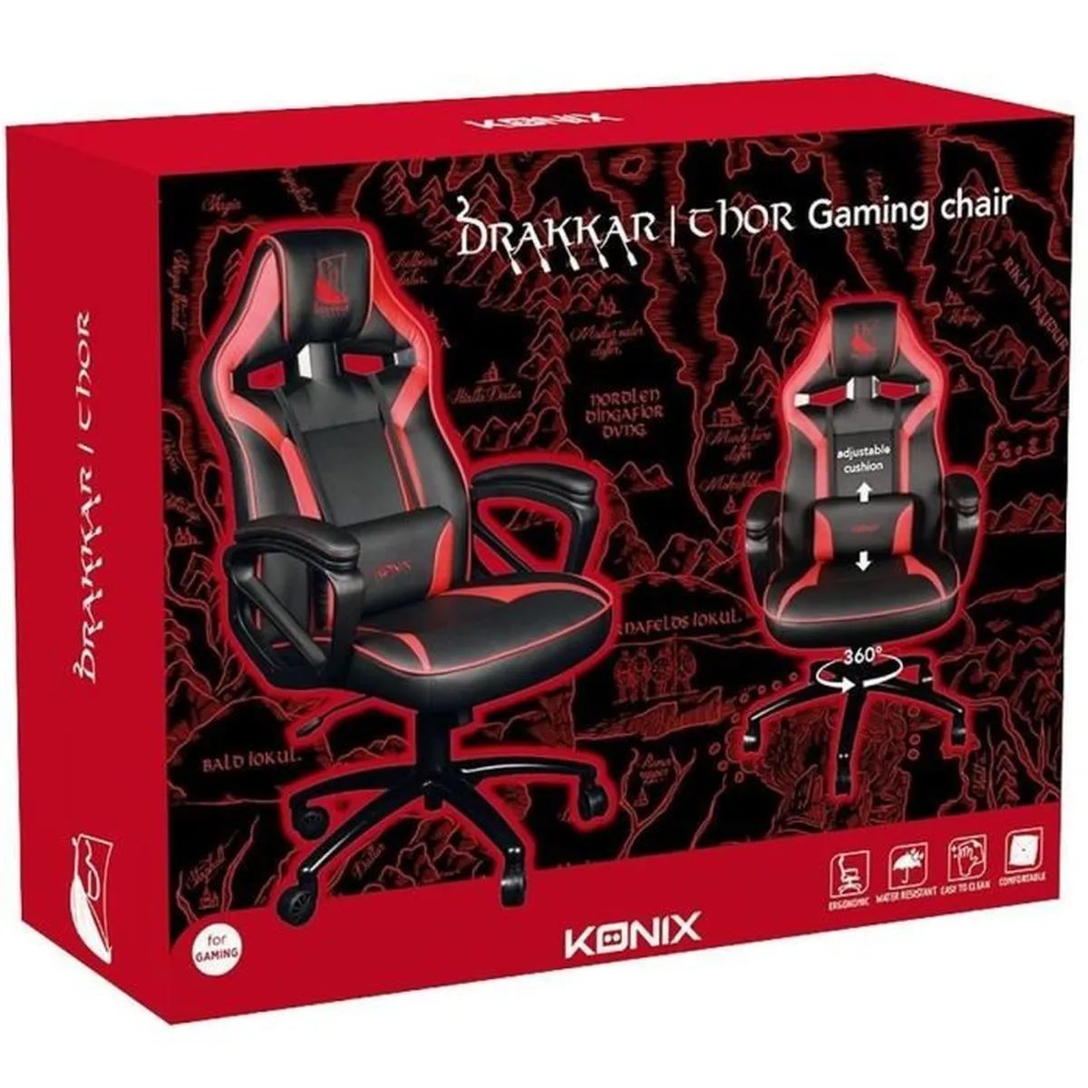 Siège Gaming KONIX Drakkar Thor - Image 4