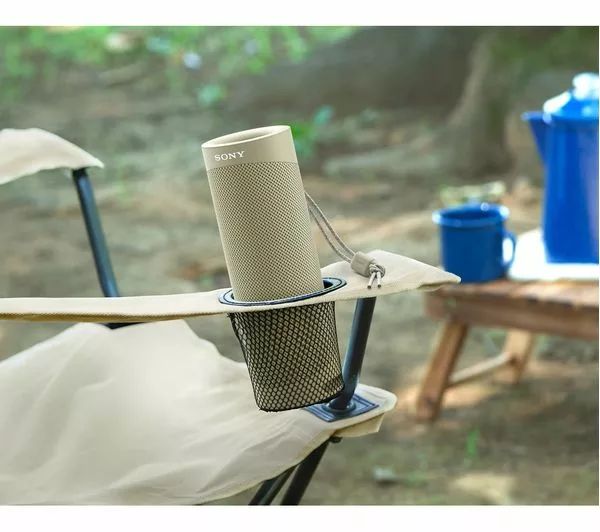 Enceinte portable sans fil EXTRA BASS™ XB23 - Gris sable - Image 4