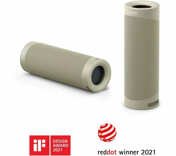 Enceinte portable sans fil EXTRA BASS™ XB23 - Gris sable - Image 3