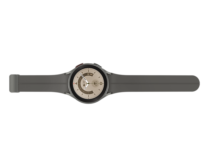 Montre connectée Galaxy Watch5 Pro Bluetooth (45mm) Gris titane - SM-R920NZTAMEA - Image 6