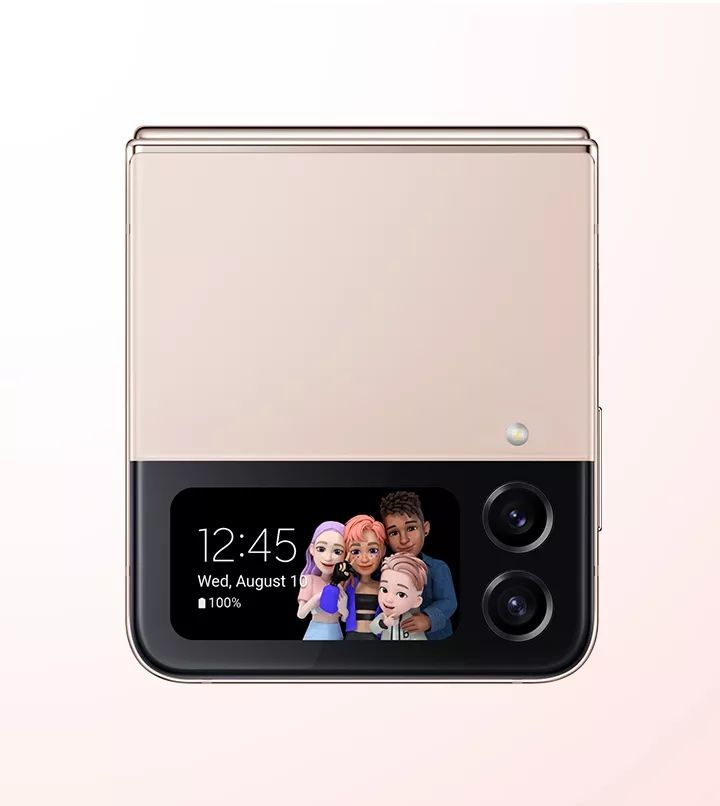 Smartphone Galaxy Z Flip4 pinkgold 256Go 8Go - SM-F721BZDEMWD - Image 2