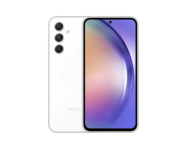 Smartphone Galaxy A54 8Go 128Go – Blanc – SM-A546EZWCMWD - Image 1