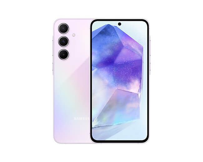 Smartphone Galaxy a55 5G 8 Go 256 Go - Awesome Lilac - Image 1