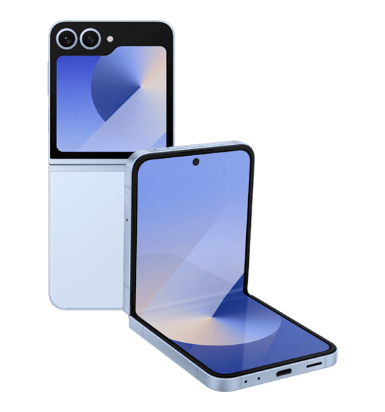 Smartphone Galaxy Z flip6 12 Go 256 Go blue  - SM-F741BLBAMWD - Image 1