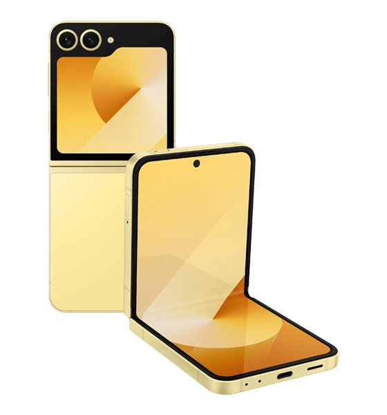 Smartphone Galaxy Z flip6 12 Go 256 Go Yellow  - SM-F741BZYAMWD - Image 1