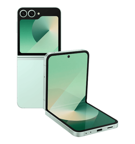 Smartphone Galaxy Z flip6 12 Go 256 Go Mint  - SM-F741BLGAMWD - Image 1