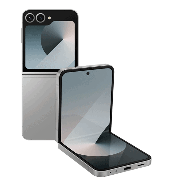 Smartphone Galaxy Z flip6 12 Go 512 Go Silver Shadow  - SM-F741BZSEMWD - Image 1