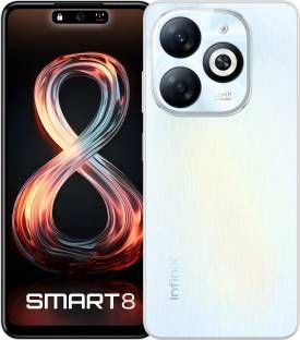 Smartphone Infinix Smart 8 128Go 4Go - Galaxy White - Image 1