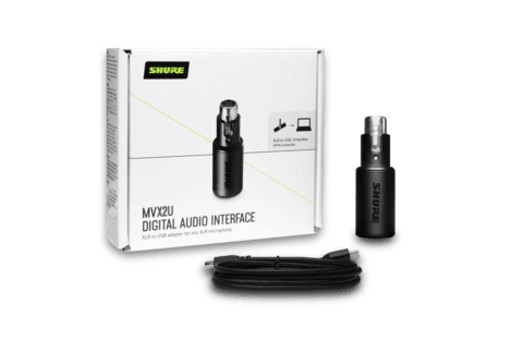Interface audio numérique XLR-to-USB Shure - MVX2U - Image 3