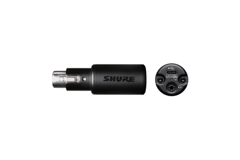 Interface audio numérique XLR-to-USB Shure - MVX2U