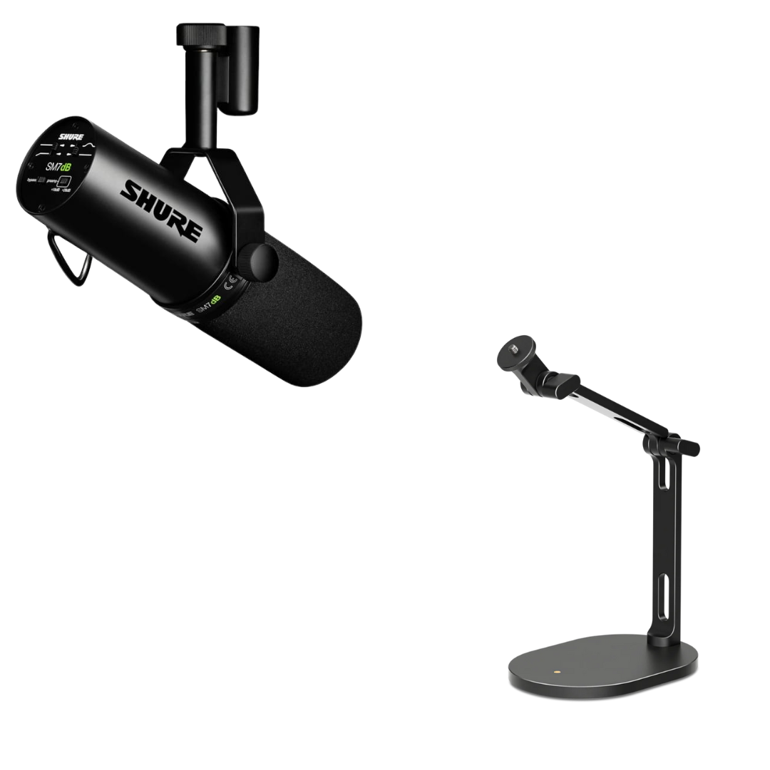 Pack Microphone Shure SM7DB + Pied de Micro RØDE DS2 - Image 1