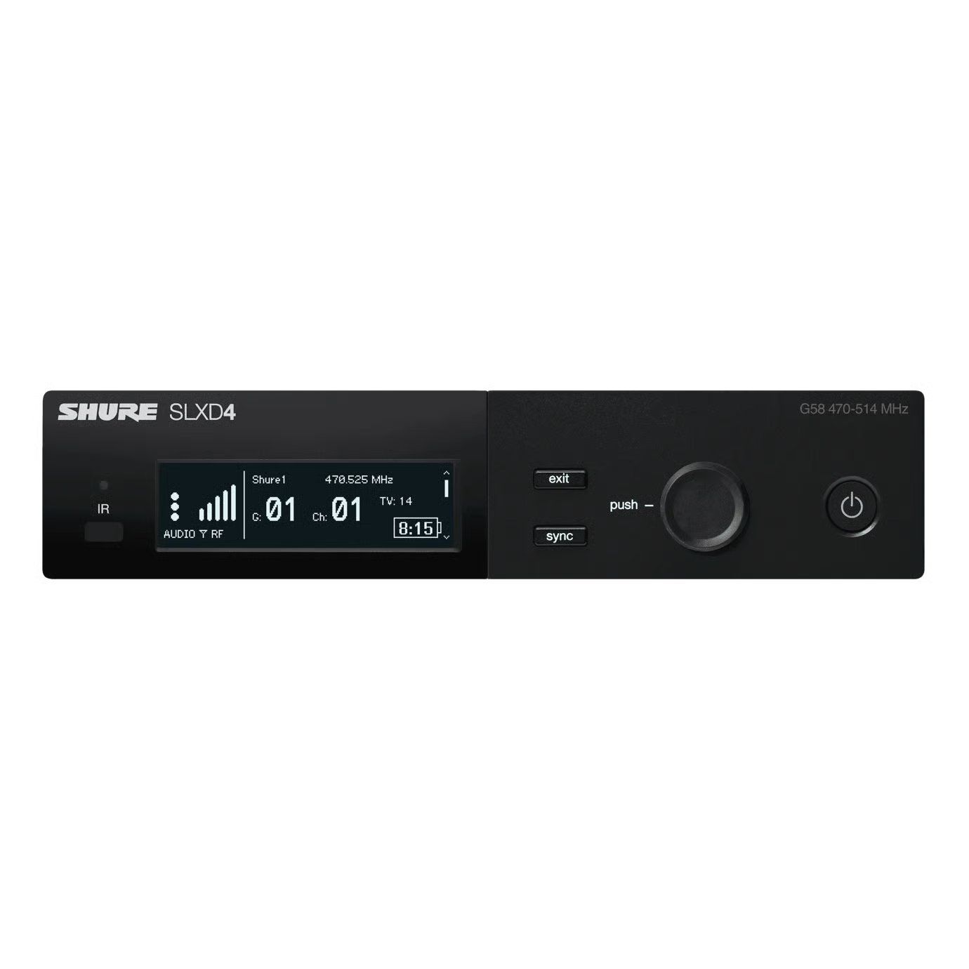 Récepteur numérique Sans Fil Shure SLXD4E-G59
