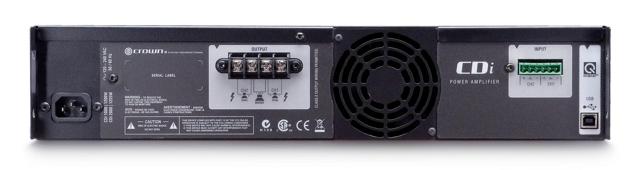 Amplificateur de Puissance Numérique CROWN NCDI1000E60 - Image 2