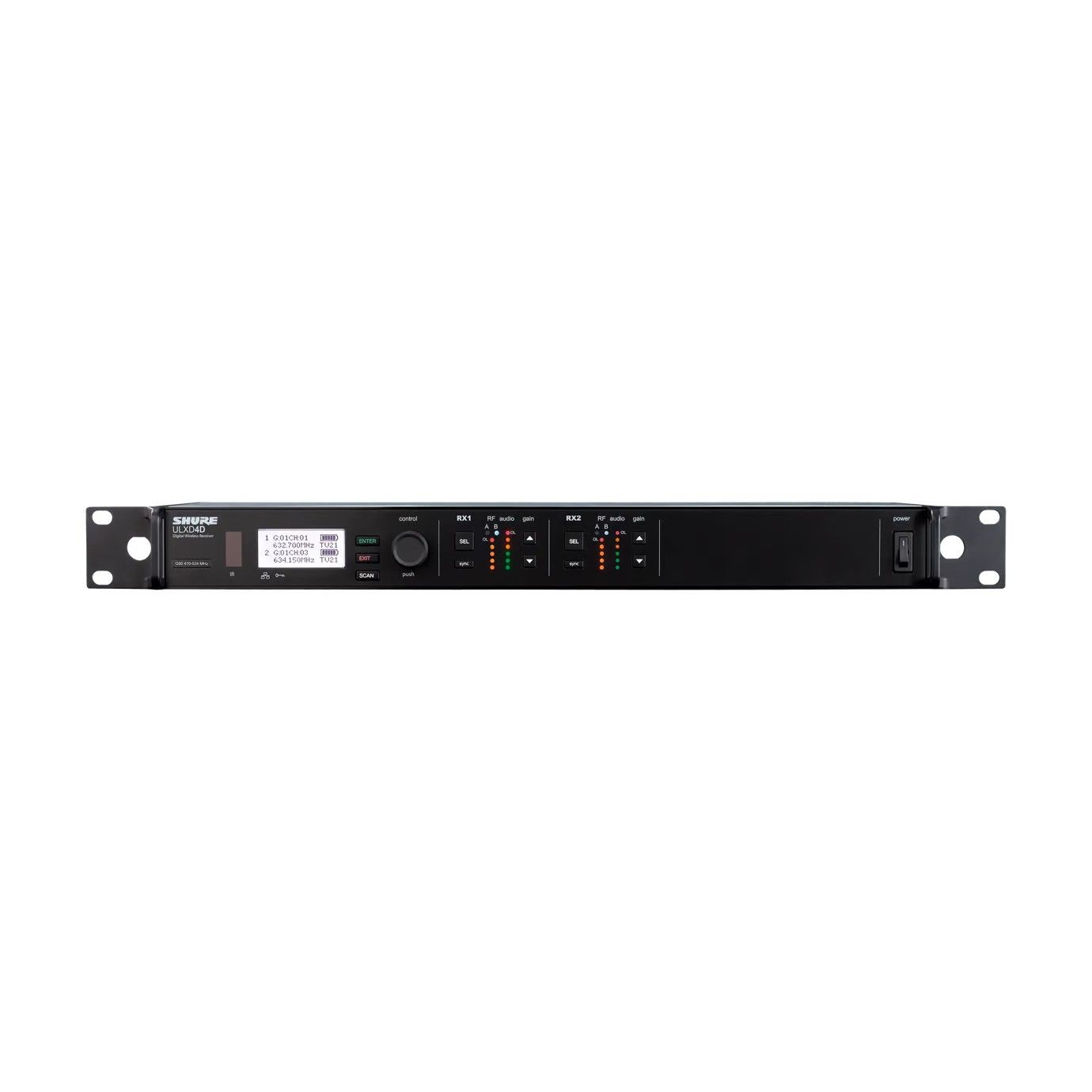 Récepteur Double Numérique Shure ULXD4D-H51