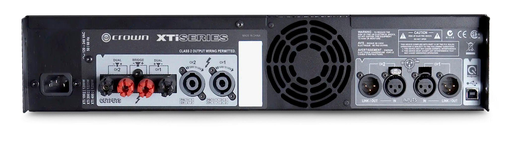 Crown XTi4002-U-EU – Amplificateur de puissance professionnel 2 canaux - Image 2