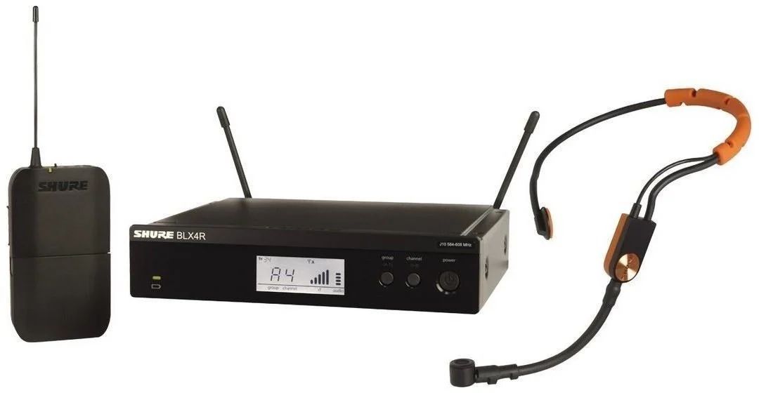Shure BLX14RE/SM31-H8E - Système sans fil rackable pour fitness avec micro serre-tête SM31FH - Image 1