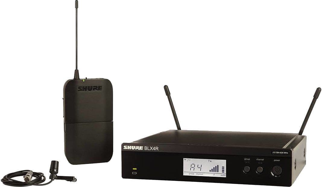 Shure BLX14RE/CVL-H8E - Système sans fil Rackable pour présentateur avec micro cravate CVL - Image 1