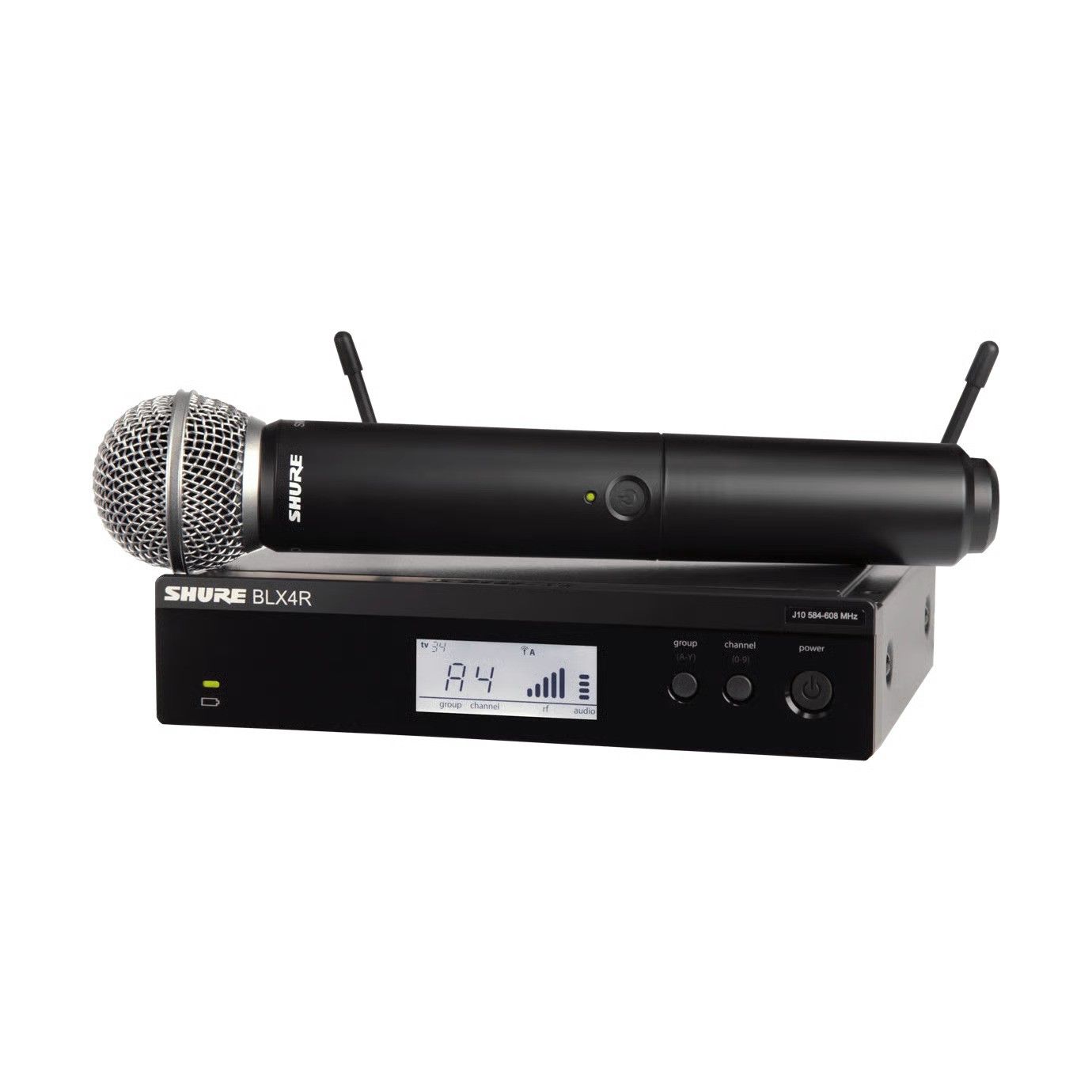 Shure BLX24RE/SM58 – Système sans fil UHF rackable avec micro main SM58 - Image 1