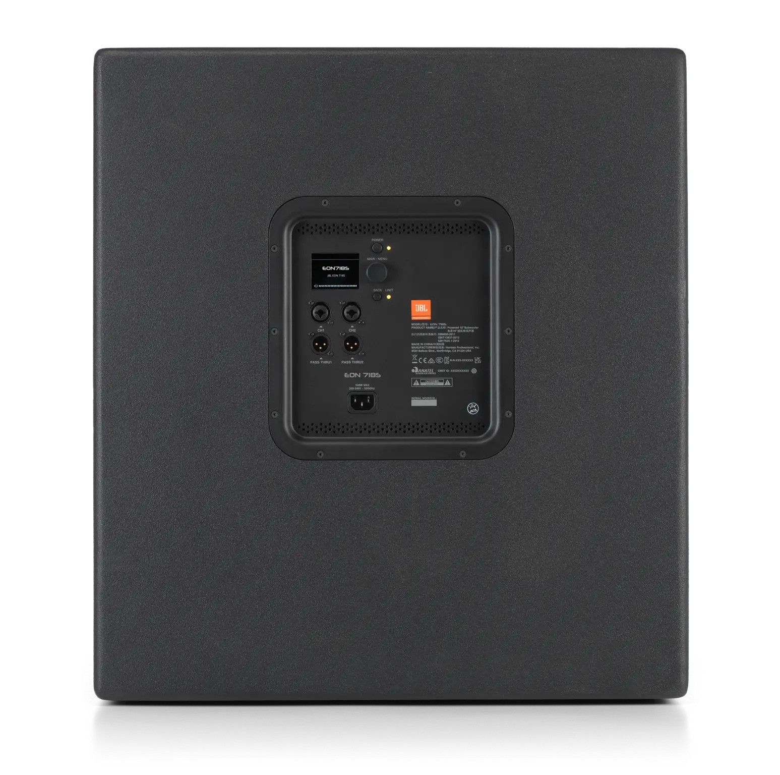 JBL EON718SD-EK – Enceinte de sonorisation active 18" avec lecteur SD intégré - Image 2