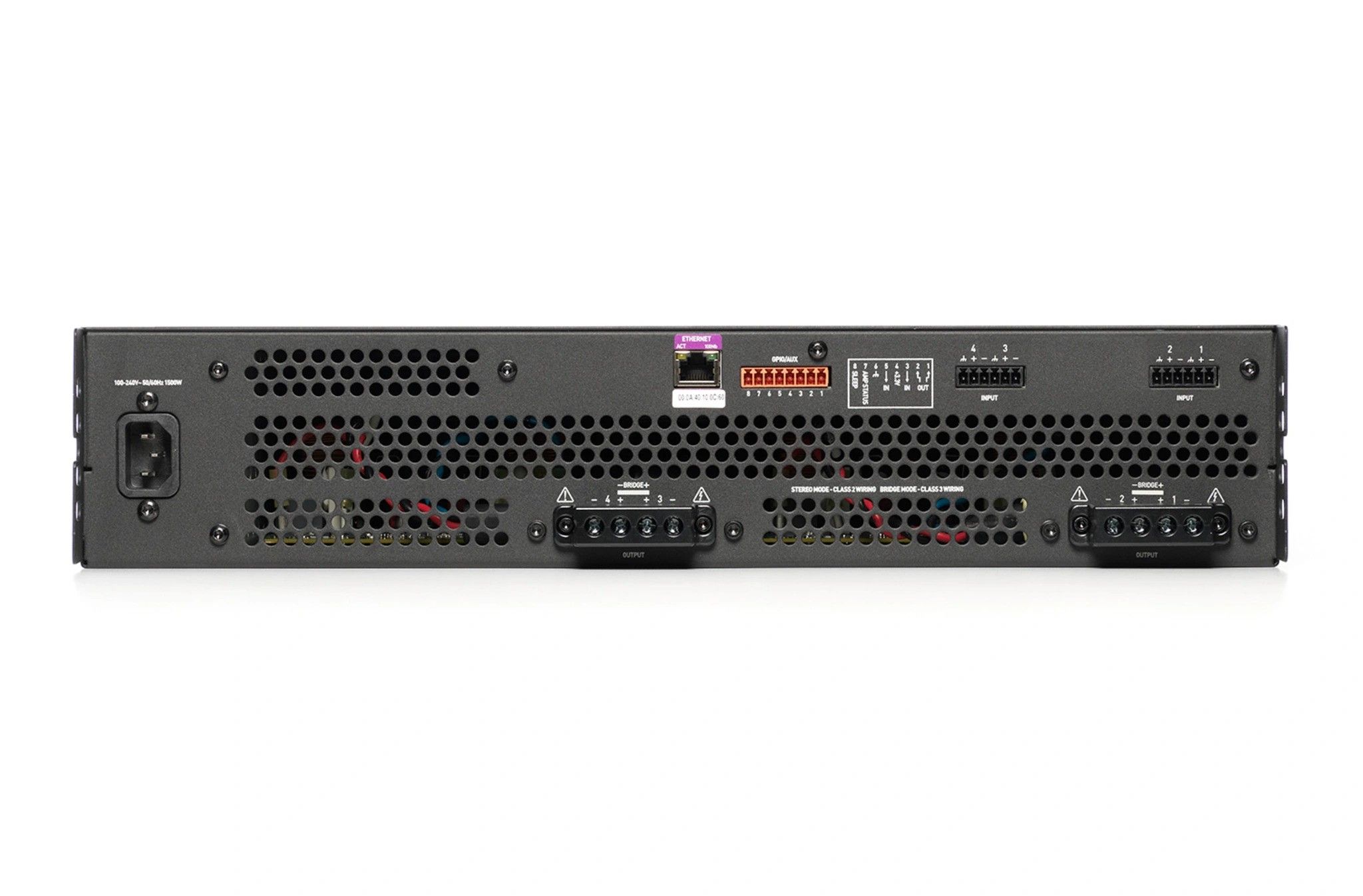 JBL LA4-EK – Amplificateur cinéma 4 canaux 1200 W avec DSP analogique - Image 2
